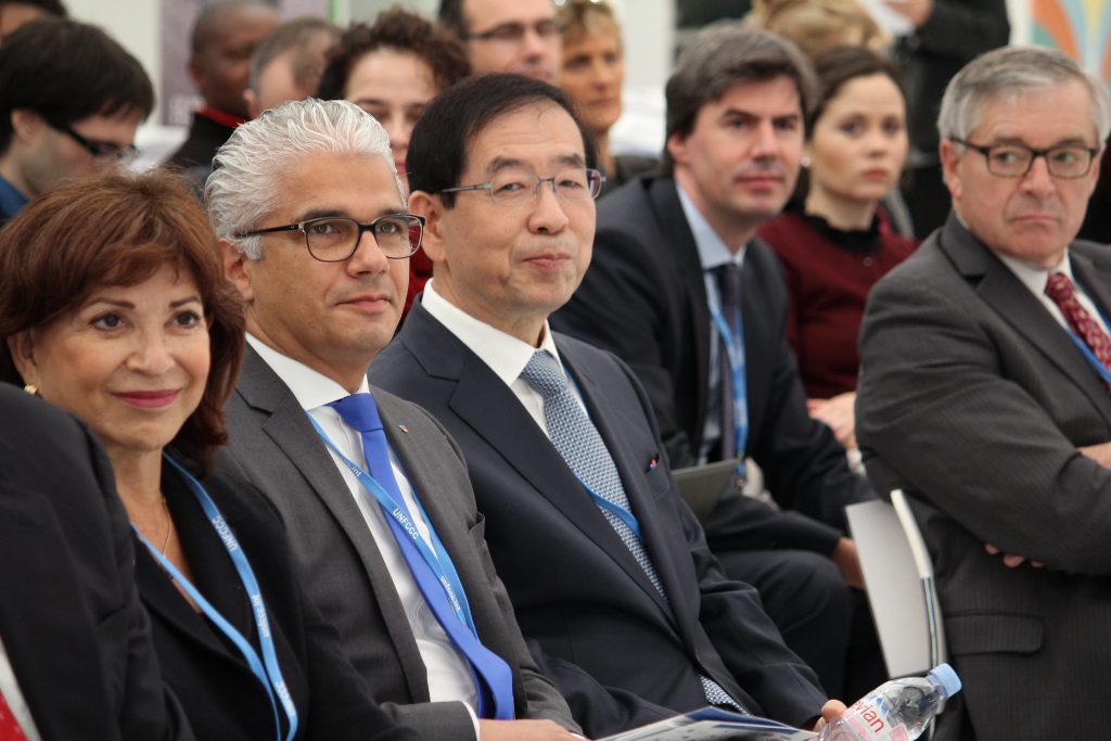 Delegates at COP21